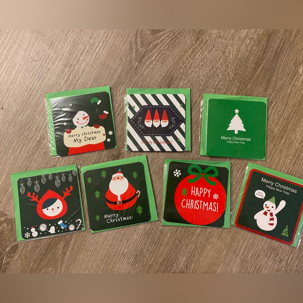 Mini Christmas Cards with Envelopes